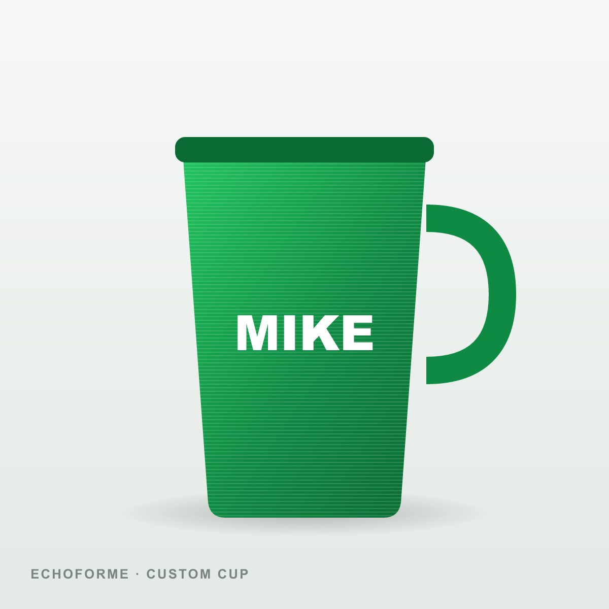 Personalized 3D-Printed Cup