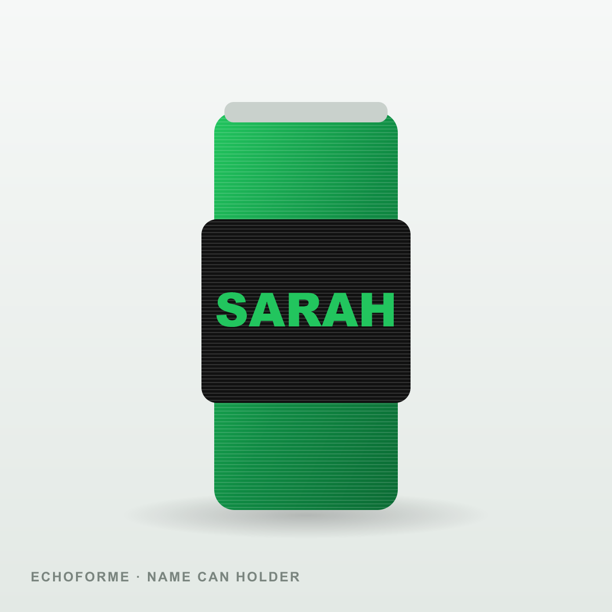 Personalized Name Can Holder